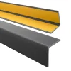 Quest Corniere PVC 35x35mm , Profile d angle autocollant, Protection murale, 90 cm,gris fonce- Plinthe Pour Sol En Vinyle Et Pvc
