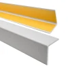 Quest Corniere PVC 40x40mm , Profile d angle autocollant, Protection murale, 150 cm, gris clair- Plinthe Pour Sol En Vinyle Et Pvc