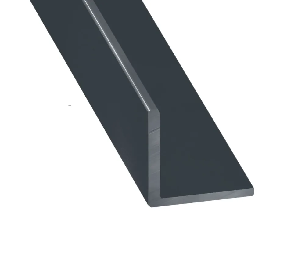 CQFD Cornière égale aluminium anthracite 20 x 20 mm, L. 2,5 m- Accesoire Pour Volet