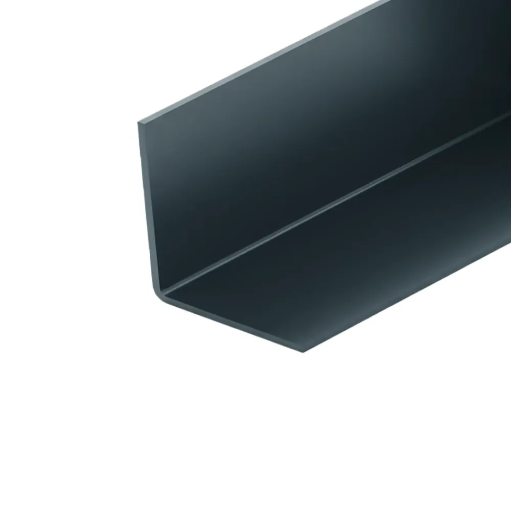 CQFD Cornière égale aluminium anthracite 20 x 20 mm, L. 2,5 m- Accesoire Pour Volet