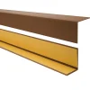 Quest Cornière PVC 30x30mm , Autocollante, Protection coins et arêtes, 150 cm, marron- Plinthe Pour Sol En Vinyle Et Pvc