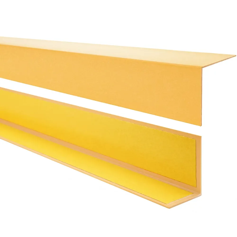 Quest Plinthe Pour Sol En Vinyle Et Pvc<Cornière PVC 20x10mm , Autocollante, Protection coins et arêtes, 150 cm, or