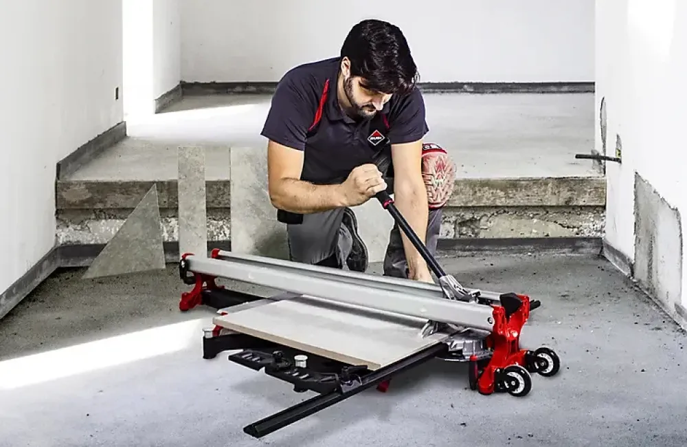 Rubi Coupeuses manuelles TZ - TZ-1300 - Longueur de coupe : 130 cm - Longueur de coupe diagonale : 90x 90 cm- Outils Du Carreleur