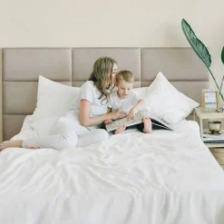 Decoon Panneau Mural Décoratif<Coussin mural velours beige - 60 x 30
