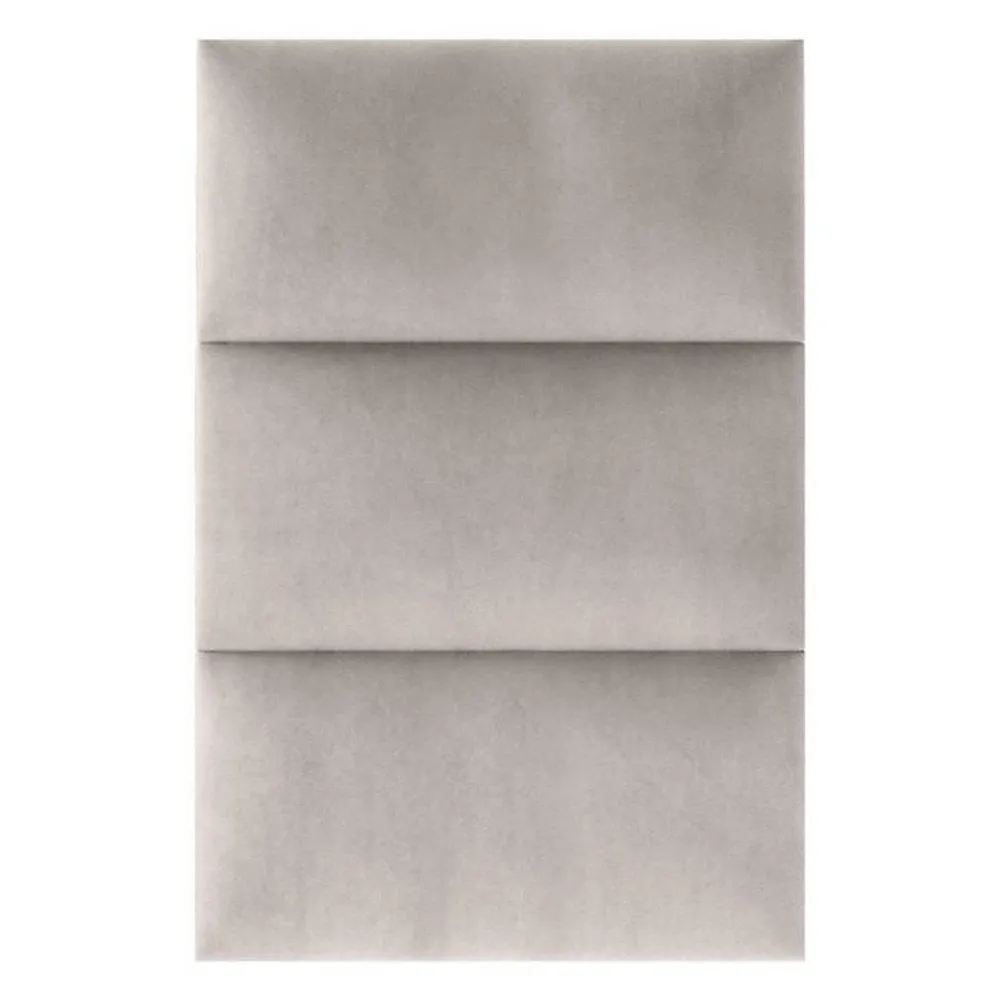 Decoon Panneau Mural Décoratif<Coussin mural velours beige - 60 x 30