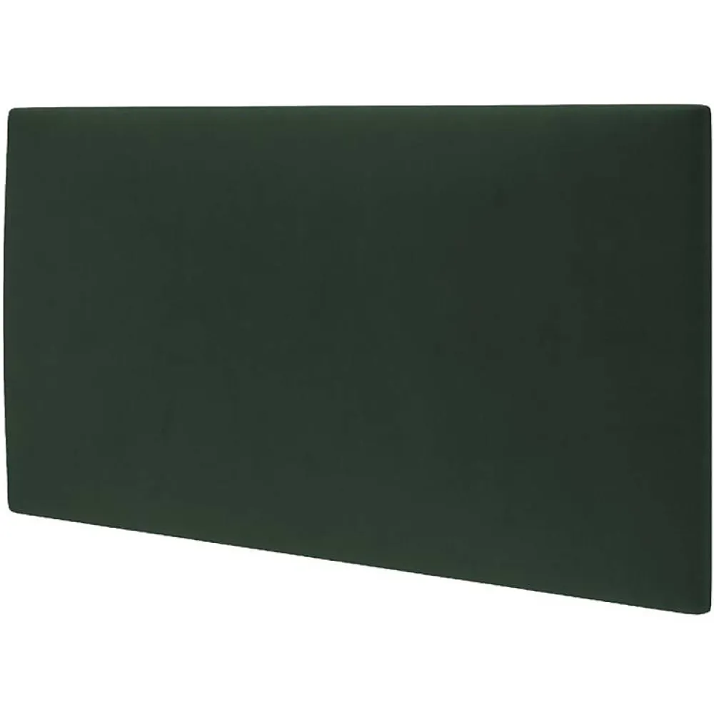 Decoon Coussin mural velours vert sapin - 60 x 30- Panneau Mural Décoratif