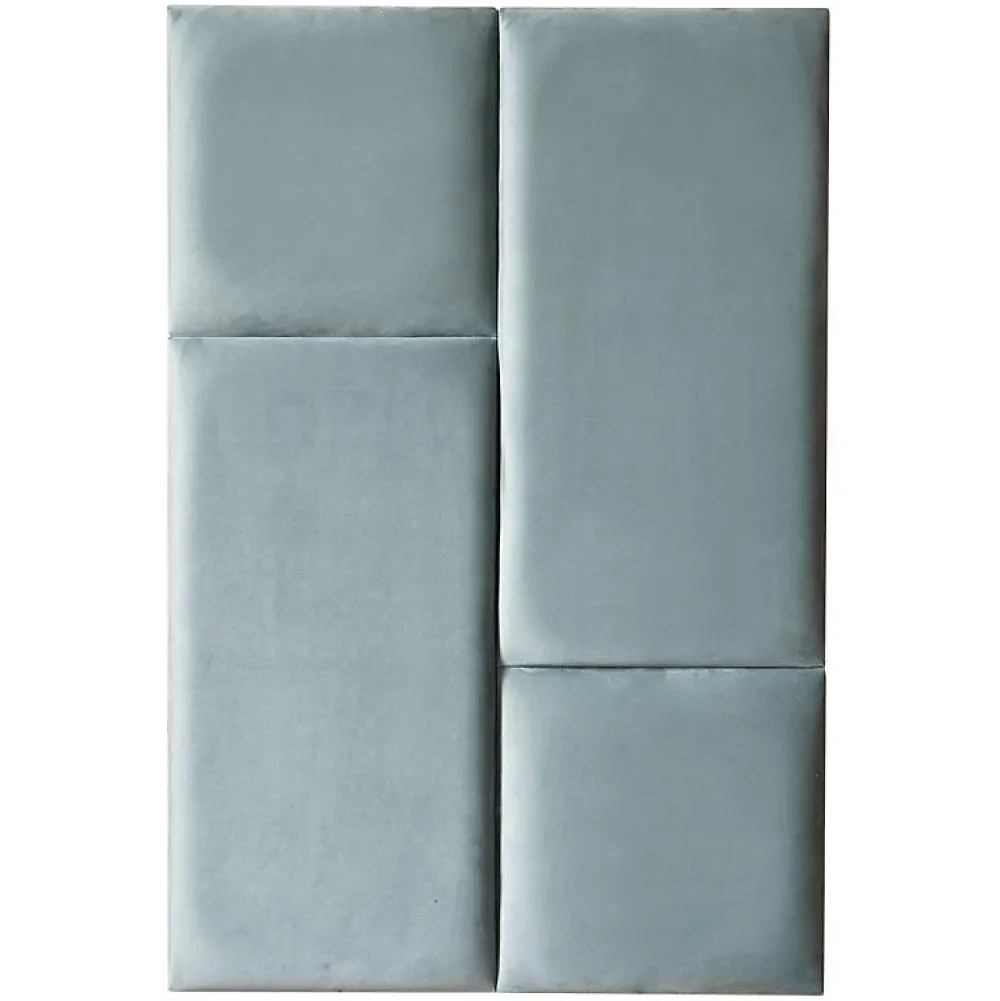 Decoon Panneau Mural Décoratif<Coussin mural velours vert pastel - 30 x 30
