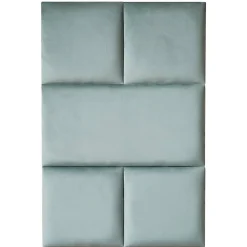 Decoon Panneau Mural Décoratif<Coussin mural velours vert pastel - 30 x 30