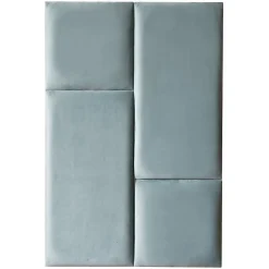 Decoon Panneau Mural Décoratif<Coussin mural velours vert pastel - 60 x 30
