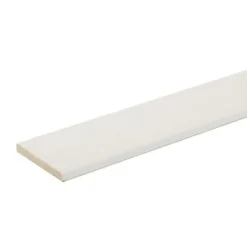Couvre joint brossé blanc 250 x 37,5 cm- Lambris Mural