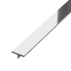 Ilcom Profilé Carrelage<Couvre-joint profilé décoratif Ts en inox rectifié Argent poli - 15mm x 2700mm x 0,65 ep.