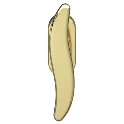 GoodHome Crémone de fenêtre Armel aluminium doré brillant L.11cm- Poignée De Fenêtre