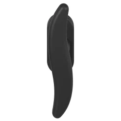 GoodHome Poignée De Fenêtre<Crémone de fenêtre Armel aluminium noir L.11cm