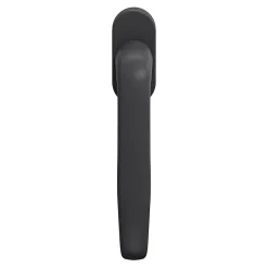 GoodHome Crémone de fenêtre Govlin aluminium noir anthracite L.13cm- Poignée De Fenêtre