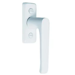 Crémone fenêtre 1/2 baton aluminium blanc- Poignée De Fenêtre