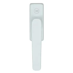 Crémone fenêtre 1/2 baton aluminium blanc- Poignée De Fenêtre
