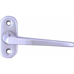 Crémone fenêtre 1/2 baton aluminium argent- Poignée De Fenêtre