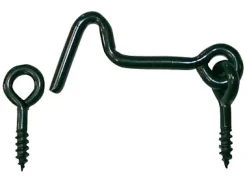 Afbat Volet Battant<Crochet de contrevent 8 x 300 - acier zingué blanc