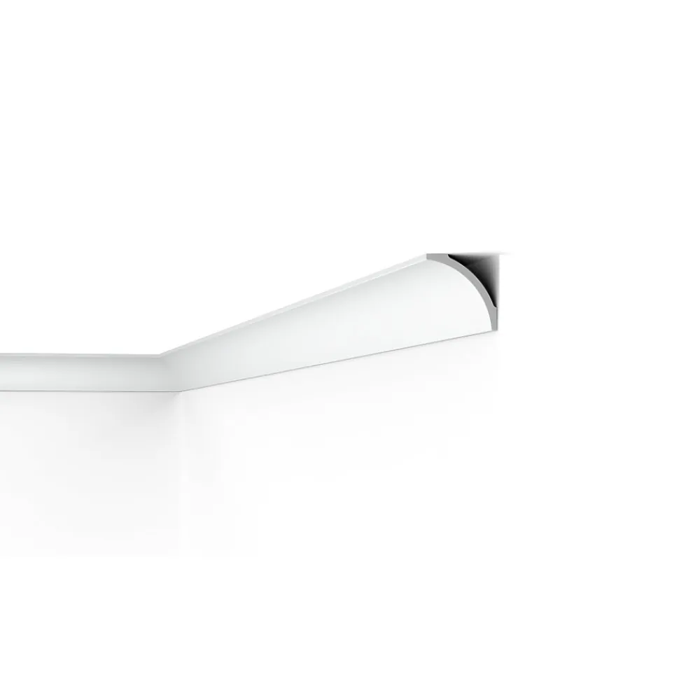 Decoflair Moulure Et Rosace De Plafond<D17 Moulure de plafond Polystyrène 80 x 65 x 2000 - 1 pièce