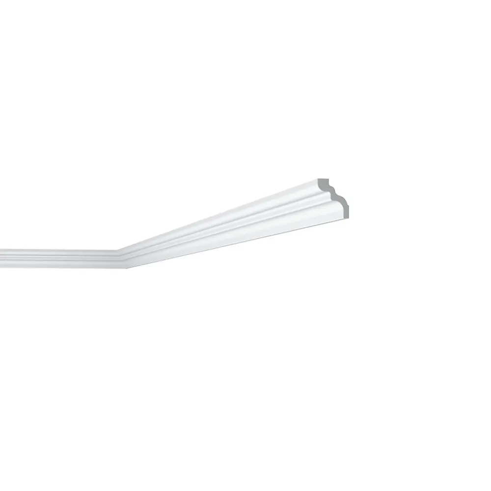 Decoflair Moulure Et Rosace De Plafond<D13 Moulure de plafond Polystyrène 50 x 45 x 2000 - 1 pièce