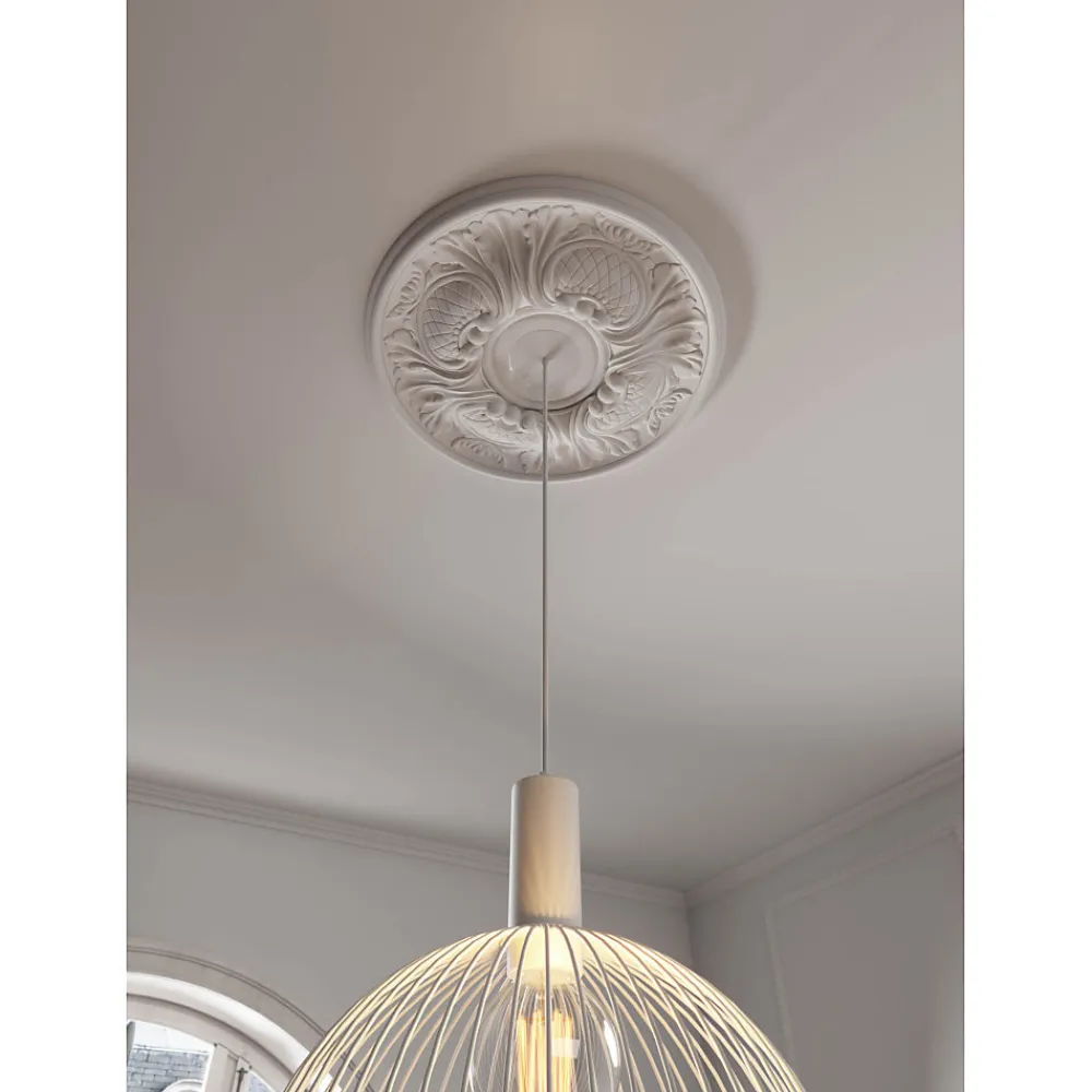 Decoflair Moulure Et Rosace De Plafond<D13 Moulure de plafond Polystyrène 50 x 45 x 2000 - 1 pièce