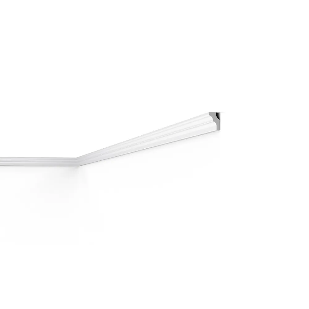 Decoflair Moulure Et Rosace De Plafond<D2 Moulure de plafond Polystyrène 25 x 15 x 2000 - 1 pièce