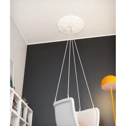 Decoflair Moulure Et Rosace De Plafond<D2 Moulure de plafond Polystyrène 25 x 15 x 2000 - 1 pièce