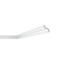 Decoflair D9 Moulure de plafond Polystyrène 70 x 70 x 2000 - 1 pièce- Moulure Et Rosace De Plafond