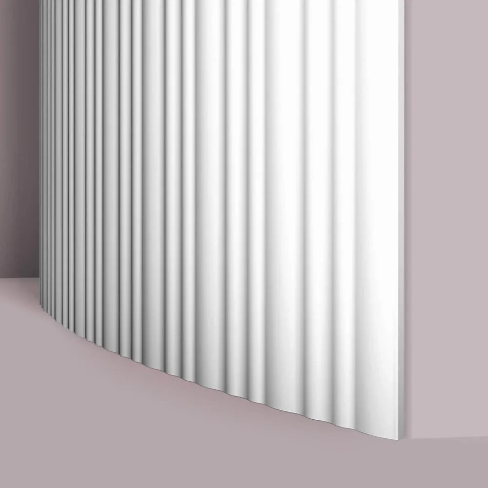 Noel & Marquet 3d panneau mural NMC ARSTYL CALANDO FLEX Noel Marquet flexible Lambris mural Panneau acoustique Moulure flexible 2 m- Moulure