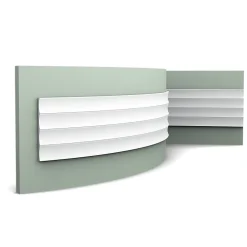 Orac Decor 3d panneau mural MODERN W114F VALLEY XL Dalle pour mur et plafond Élement décorative- Panneau Mural Décoratif