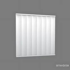 Orac Decor 3d panneau mural MODERN W114F VALLEY XL Dalle pour mur et plafond Élement décorative- Panneau Mural Décoratif