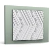 Orac Decor Panneau Mural Décoratif<3d panneau mural LUXXUS W130 CHEVRON Dalle pour mur et plafond Élement décorative