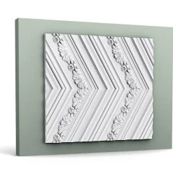 Orac Decor Panneau Mural Décoratif<3d panneau mural LUXXUS W130 CHEVRON Dalle pour mur et plafond Élement décorative