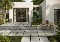 Dalle carrelage extérieur 2cm Bodo gris 60 x 60 cm- Carrelage Extérieur Et Terrasse