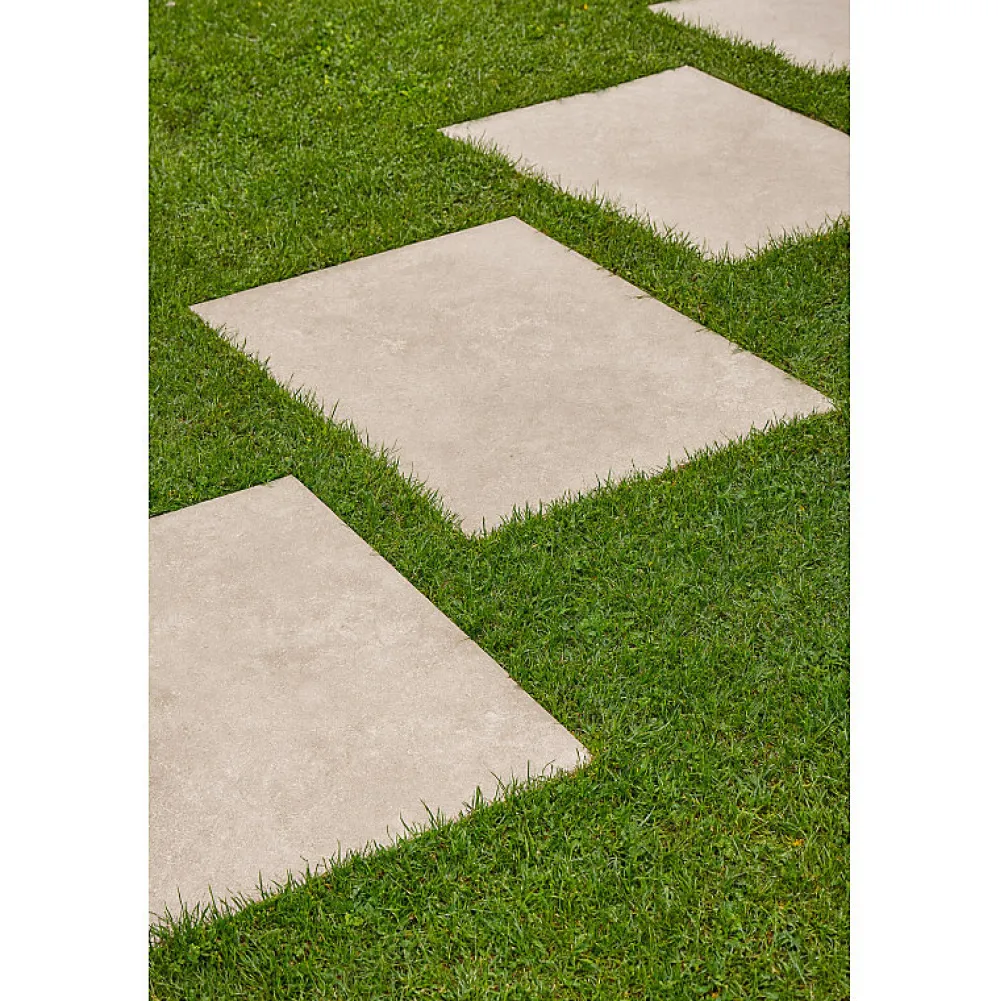 Aelle Carrelage Dalle de carrelage extérieur effet pierre naturelle de travertin 60x90 cm MYK-CR SAND- Carrelage Sol Effet Pierre