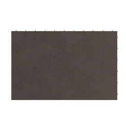 Artplast Dalle de sol Clipsable 116 x 76 x 3 cm Rectangulaire Polypropylène Revêtement de Sol Modulable Intérieur / Extérieur Art Plast- Dalle Pvc Garage