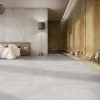Gerflor Dalle Et Lame Pvc<Dalle PVC à clipser Senso Premium Rigide acoutisque béton gris 39,9 x 73 cm,