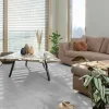 Gerflor Dalle PVC à clipser Senso Clic 3 béton gris 38,9 x 72,9 cm,- Dalle Et Lame Pvc