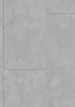 Gerflor Dalle PVC à clipser Senso Clic 3 béton gris 38,9 x 72,9 cm,- Dalle Et Lame Pvc
