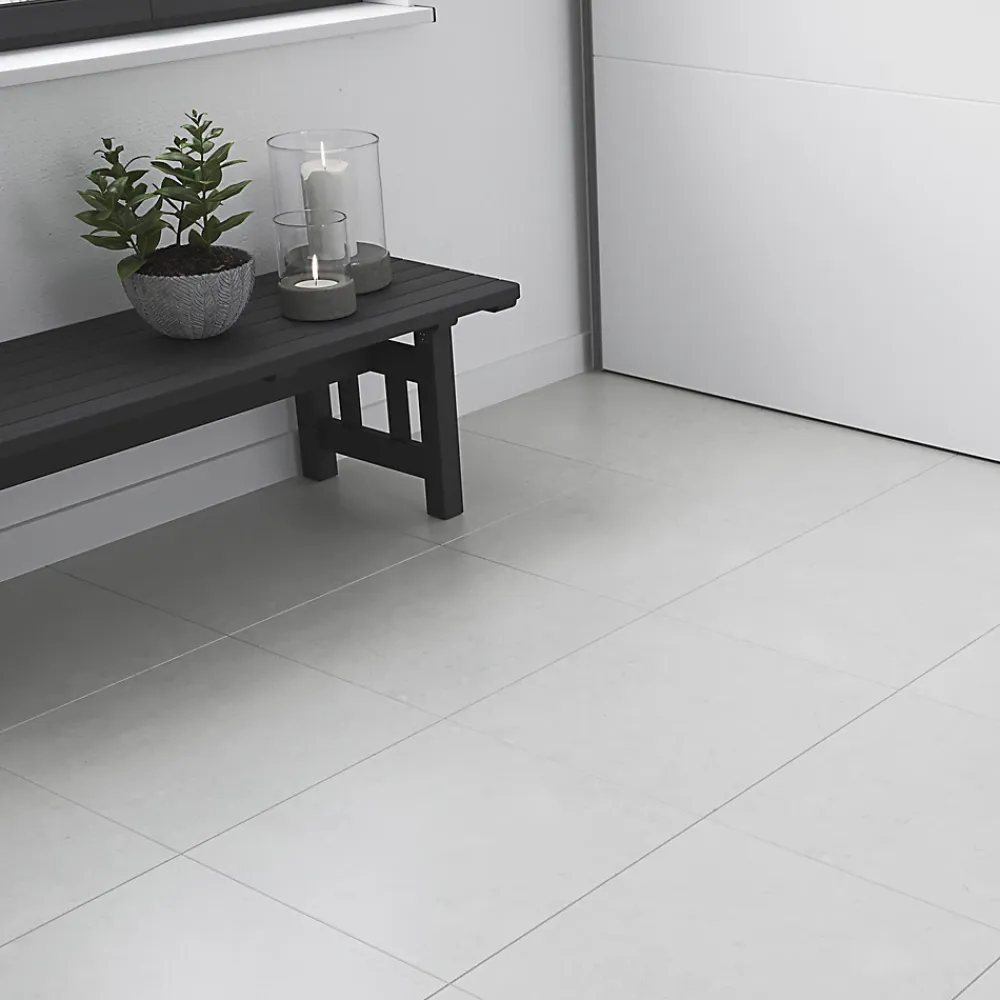 Dalle PVC adhésive cloud gris 30 x 30 cm (vendue au carton)- Dalle Et Lame Pvc
