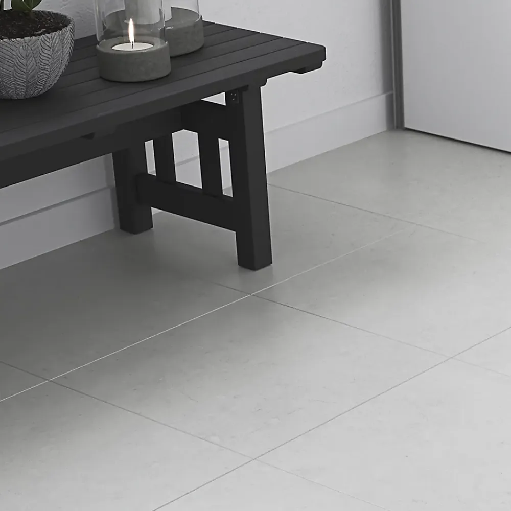 Dalle PVC adhésive cloud gris 30 x 30 cm (vendue au carton)- Dalle Et Lame Pvc