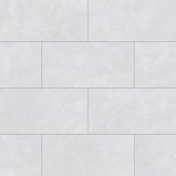 GoodHome Dalle PVC clipsable Capella pierre blanche L.61 x l. 30.5cm- Dalle Et Lame Pvc