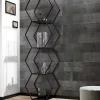 Dalle PVC Dumawall Barnwood 18x120cm metal- Dalle Murale Pvc