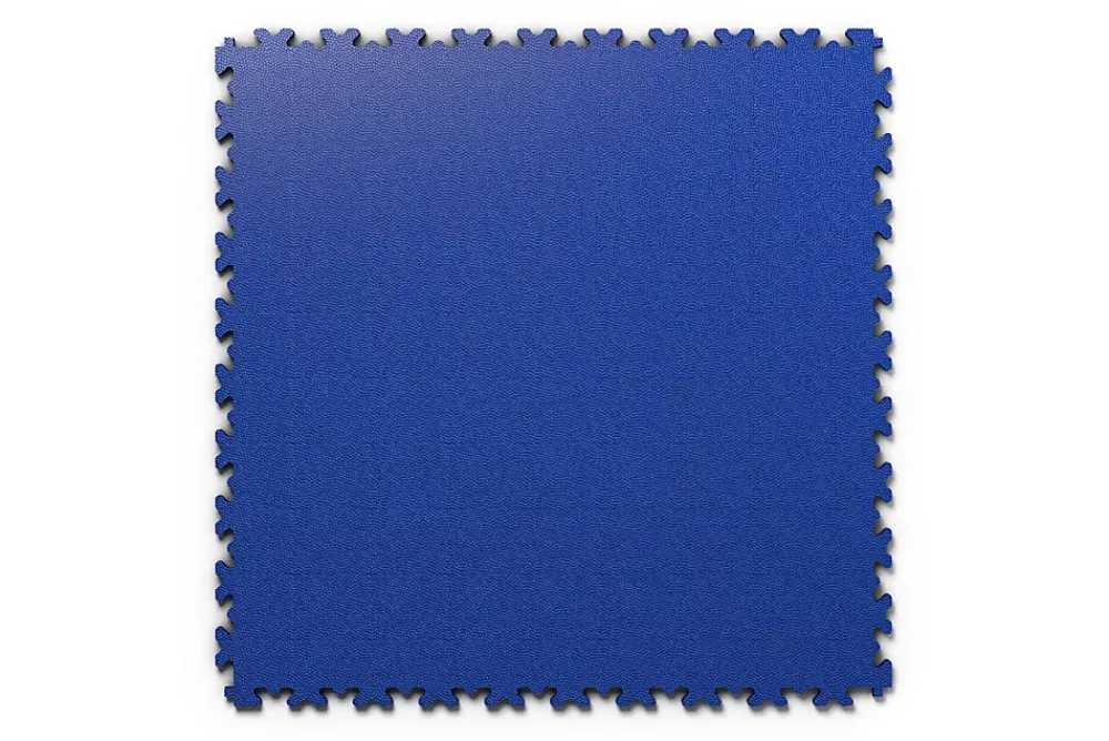 Fortelock Dalle Pvc Garage<Dalle PVC garage Industy bleu L.51 x l.51 cm