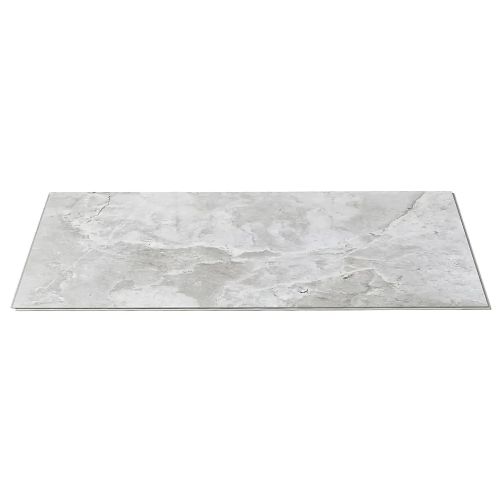 GoodHome Dalle PVC Ozark ardoise L. 60cm x l. 30cm- Dalle Murale Pvc