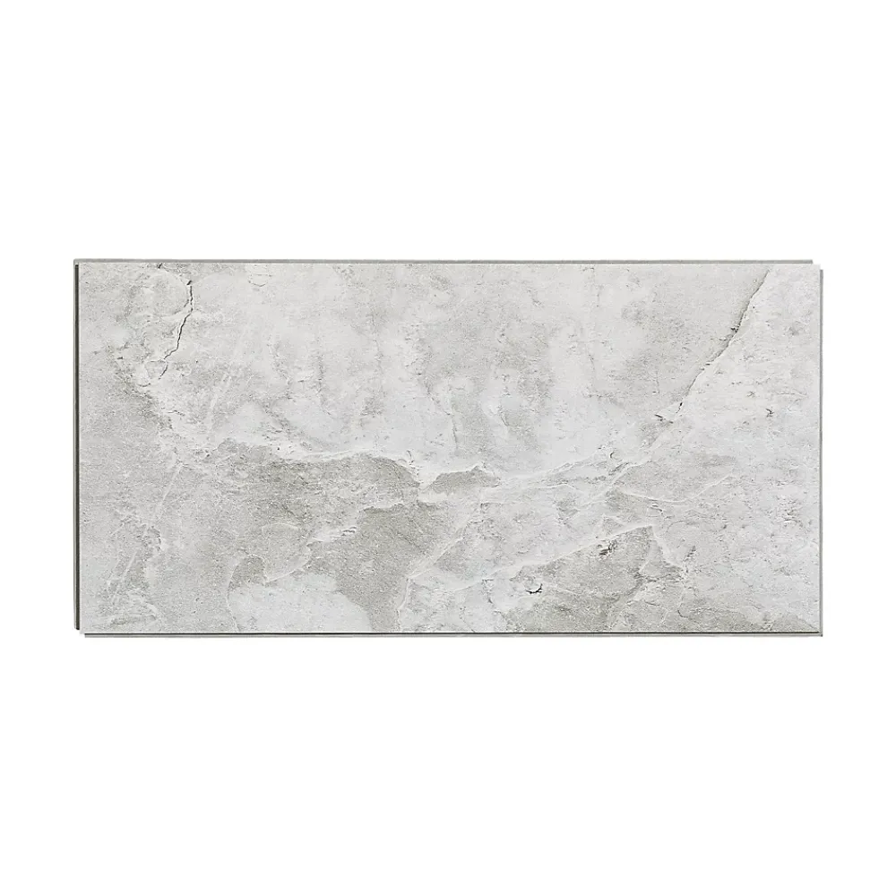 GoodHome Dalle PVC Ozark ardoise L. 60cm x l. 30cm- Dalle Murale Pvc