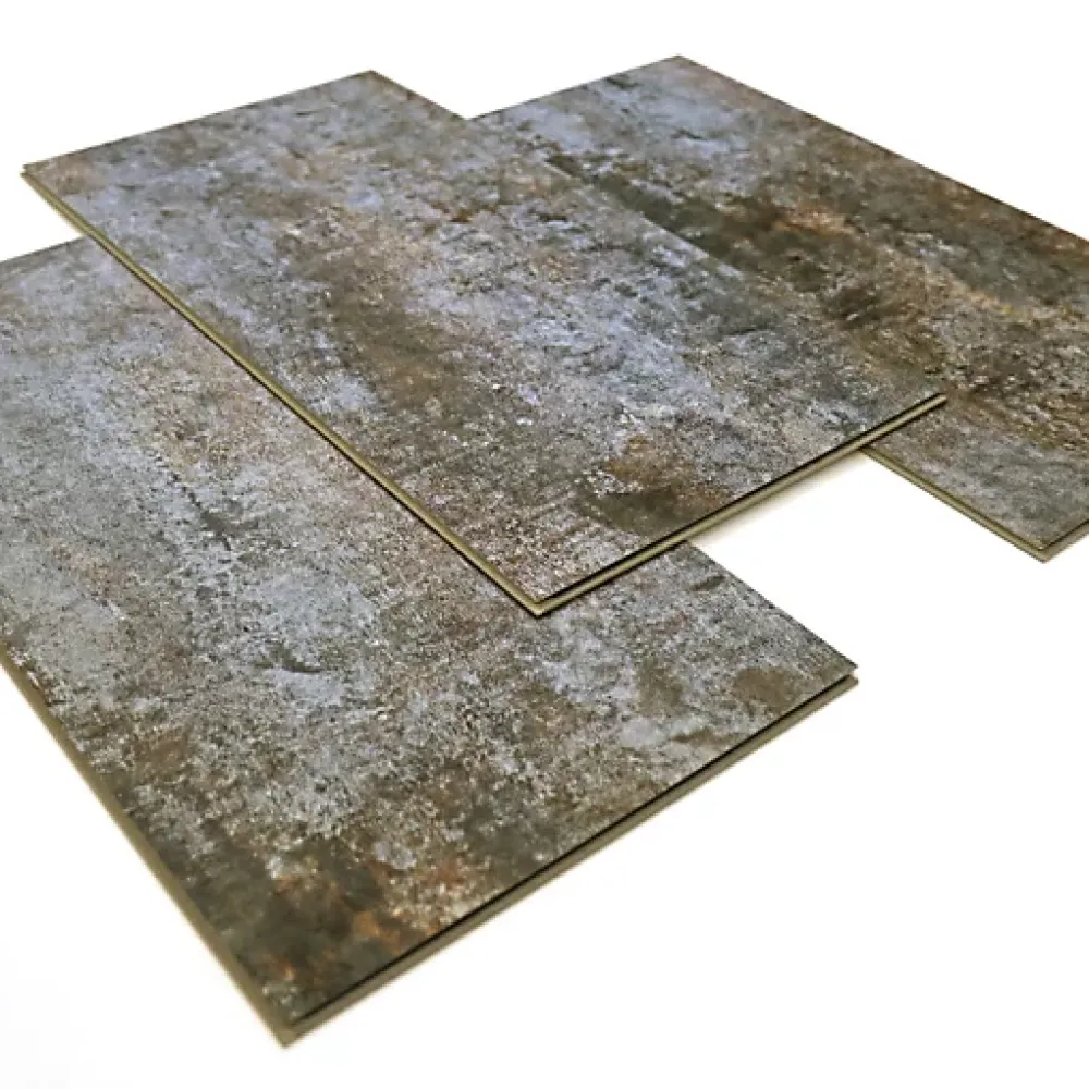 Décoweb Dalle Et Lame Pvc<Dalle sol PVC Clipsable Mix and Match - Click 5G - Acier vintage - Paquet de 1,49 m²