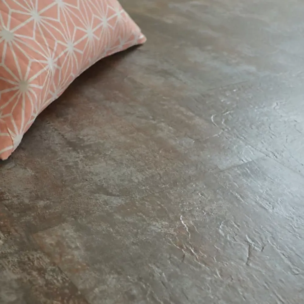 Décoweb Dalle Et Lame Pvc<Dalle sol PVC Clipsable Mix and Match - Click 5G - Acier vintage - Paquet de 1,49 m²