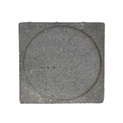 Verindal Outils Parquet Et Sol Stratifié<Dalle stabilisatrice pour plot - Béton - 24 x 24 x 6 cm -