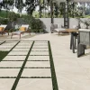 Concept Mosaïque Carrelage Extérieur Et Terrasse<Dalle sur plots BODO BEIGE 60x60x2 cm effet pierre antidérapant R11